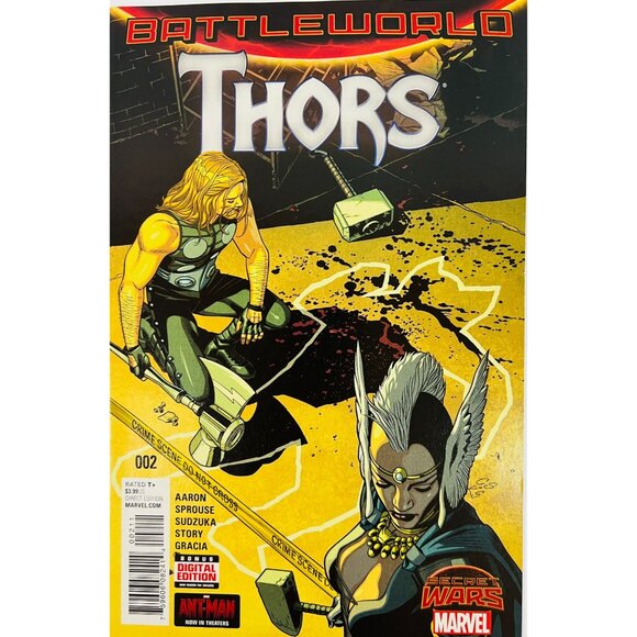 Battleworld Thors #1-4 Comic Book Set  Marvel Secret Wars Series - Picture 4 of 5